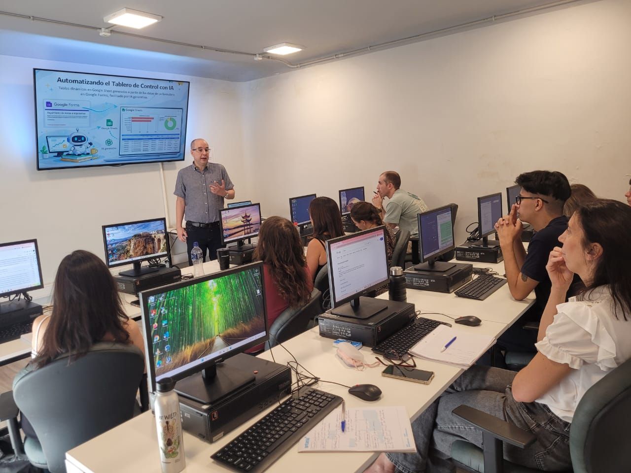 Taller de optimización de registros y procesos con asistencia de IA (Inst. Malbrán - Buenos Aires, Arg.)