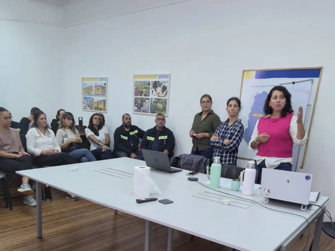 2do taller de riesgos psicosociales en el Plan Juntos: construcción de entornos laborales saludables (Montevideo, Uruguay)